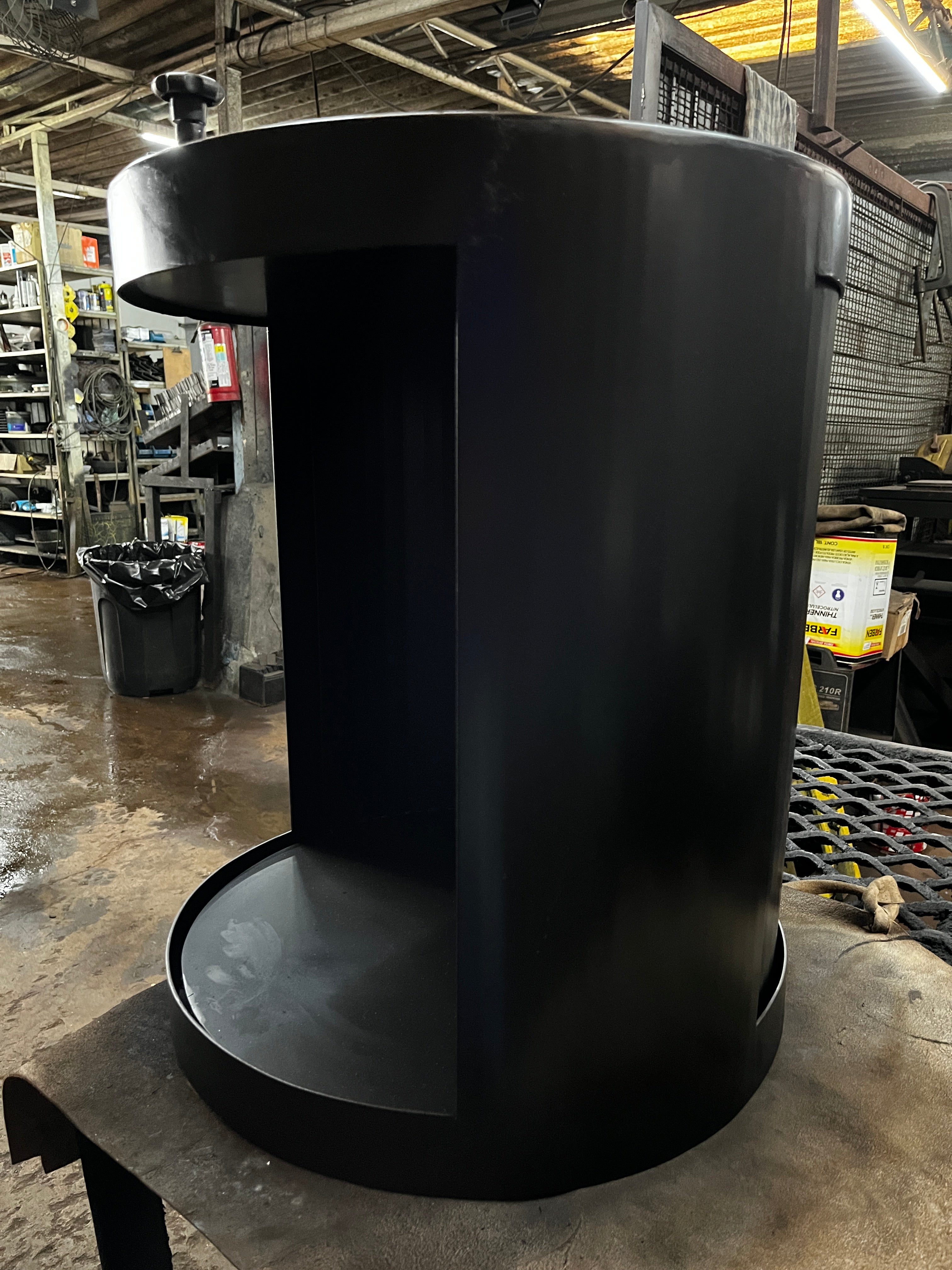 Passa volume giratório