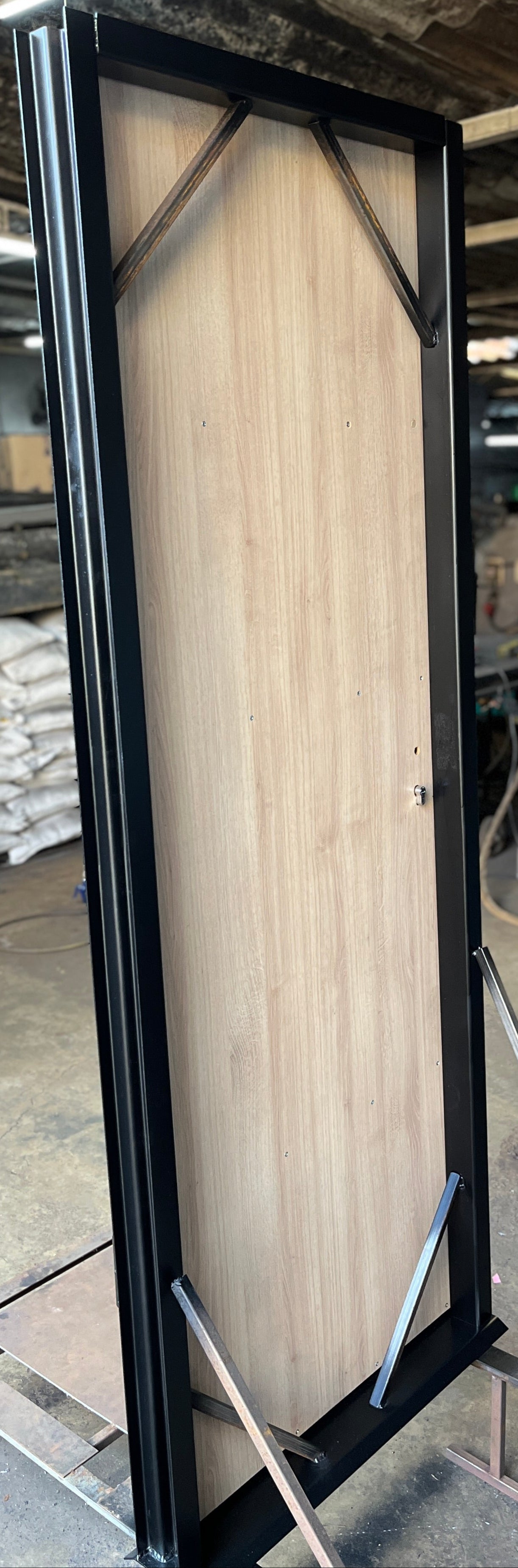 Porta de segurança folha simples