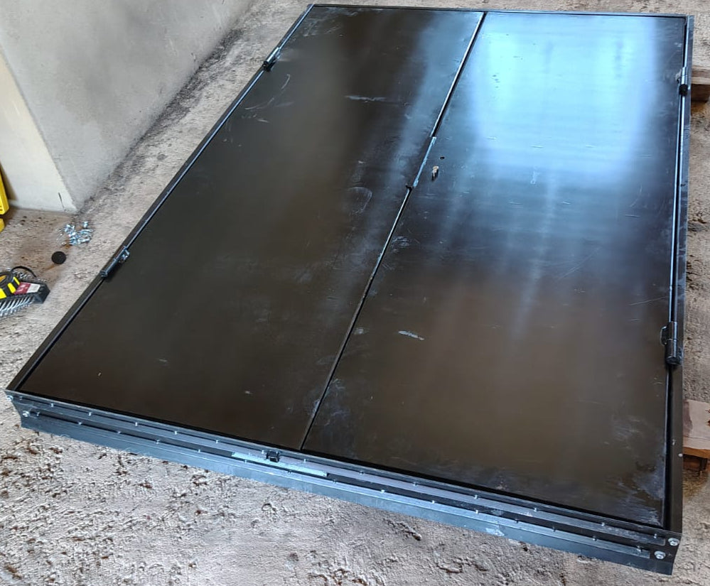 Porta de segurança folha dupla