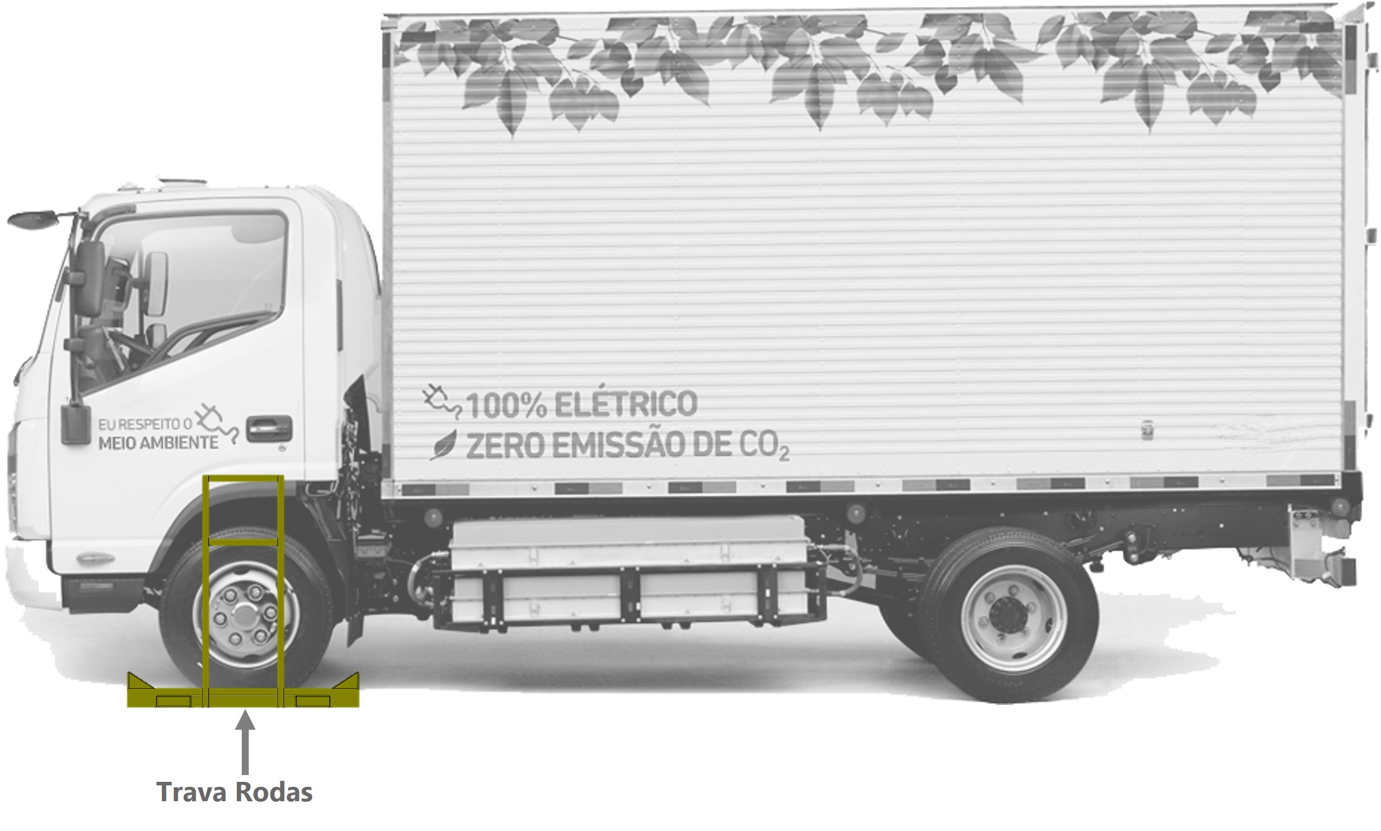 Trava rodas para veículos